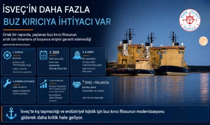 İSVEÇ'İN BUZ KIRICIYA İHTİYACI VAR