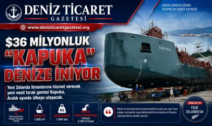 $36 MİLYONLUK “KAPUKA” DENİZE İNİYOR