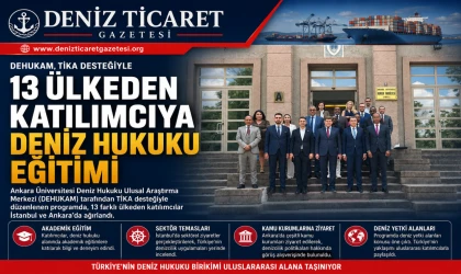 DEHUKAM’dan 13 Ülkeden Katılımcıya Deniz Hukuku Eğitimi