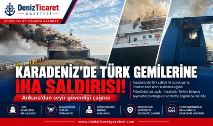 Karadeniz'de Türk Gemilerine Saldırı