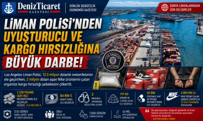 Los Angeles Limanı'nda Dev Operasyon