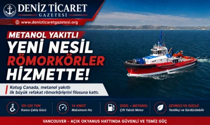 METANOLÜN GÜCÜYLE YENİ NESİL RÖMORKÖRLER