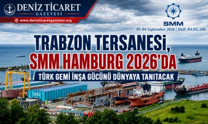Trabzon Tersanesi, SMM Hamburg 2026’da Türk Gemi İnşa Gücünü Tanıtacak