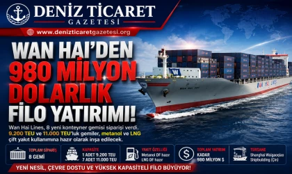 Wan Hai’den 980 Milyon Dolarlık Filo Atağı