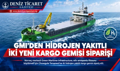 GMI’den Hidrojen Yakıtlı İki Yeni Kargo Gemisi Siparişi