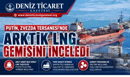Putin, Arktik LNG Gemisini İnceledi