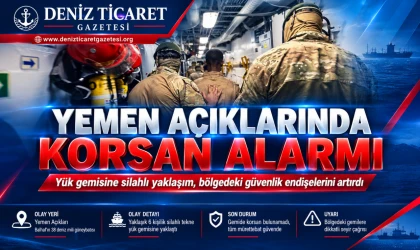 Yemen Açıklarında Korsan Alarmı