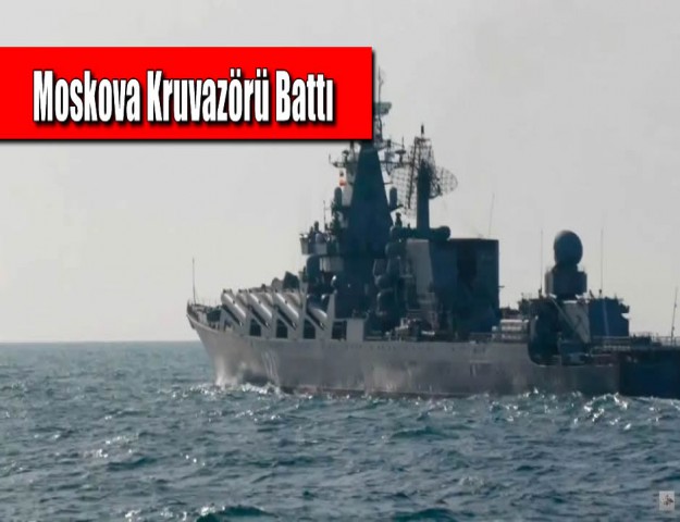 Moskova Kruvazörü Battı
