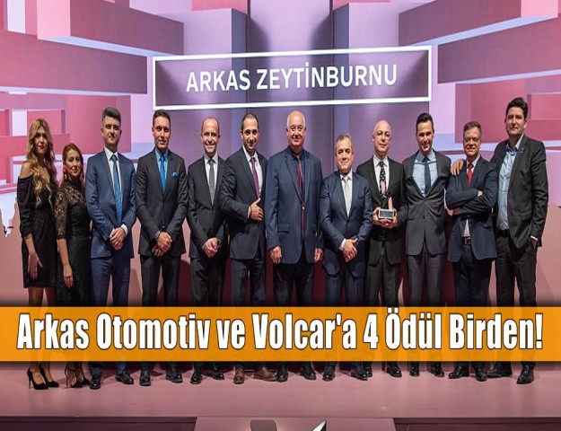 Arkas Otomotiv ve Volcar'a 4 Ödül Birden!