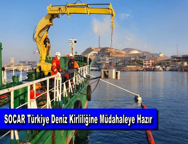 SOCAR Türkiye Deniz Kirliliğine Müdahaleye Hazır