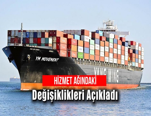 Hizmet Ağındaki Değişiklikleri Açıkladı