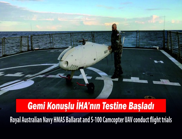 Gemi Konuşlu İHA’nın Testine Başladı