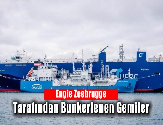 Engie Zeebrugge Tarafından Bunkerlenen Gemiler