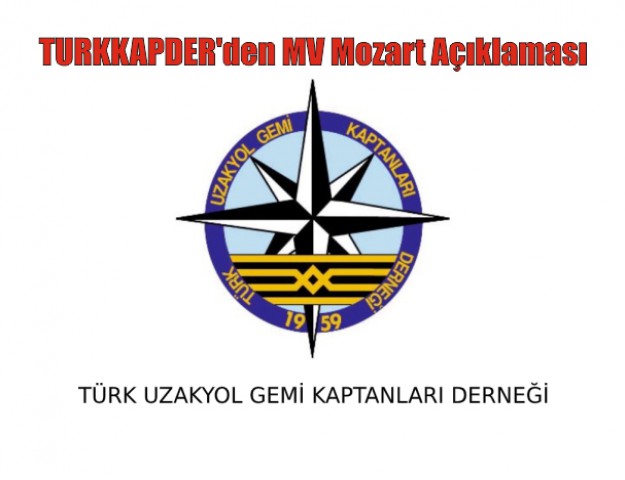 TURKKAPDER'den MV Mozart Açıklaması