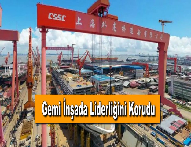 Gemi İnşada Liderliğini Korudu
