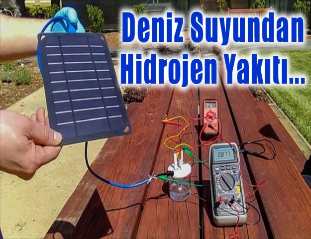 Deniz Suyundan Hidrojen Yakıtı Üretti...