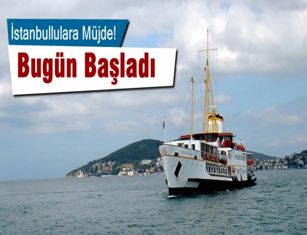 İstanbullulara Müjde! Bugün Başladı