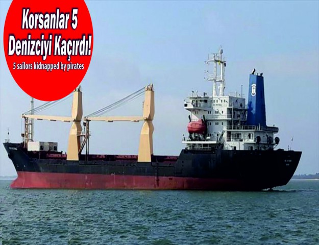 Korsanlar 5 Denizciyi Kaçırdı!