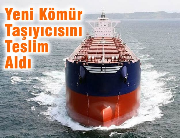Yeni Kömür Taşıyıcısını Teslim Aldı
