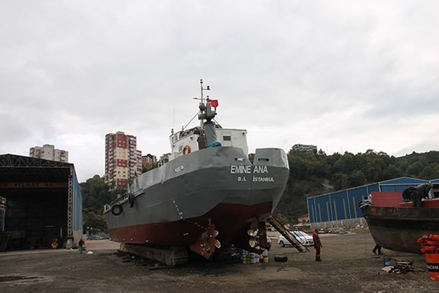 Emine Ana Gemisi Kurtarıldı