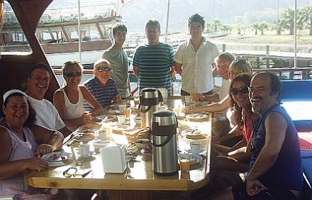 Arjantinli turistler Gökova'ya hayran kaldı