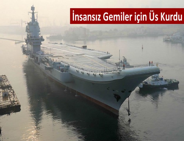 İnsansız Gemiler için Üs Kurdu