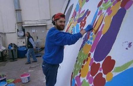  Balık Halinin Duvarlarına Fransız Fırçası 