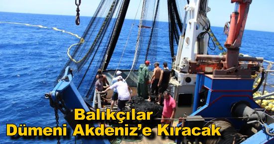 Balıkçılar Orkinos İçin Dümeni Akdeniz?e Kıracak 