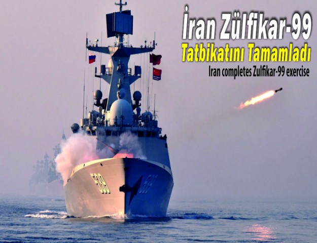 İran Zülfikar-99 Tatbikatını Tamamladı