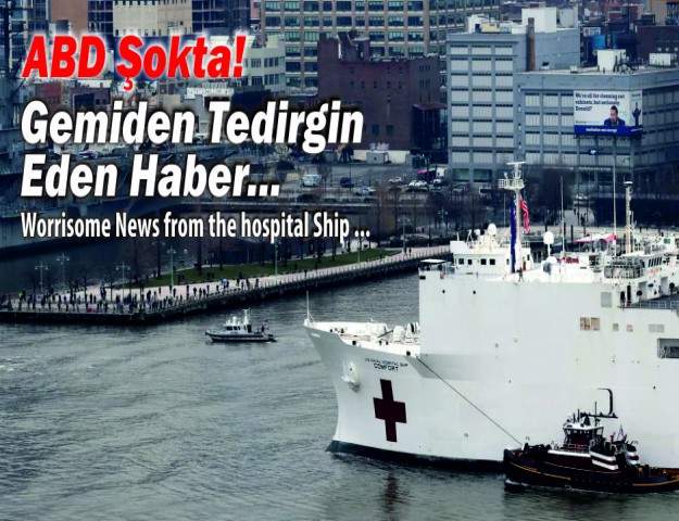 ABD Şokta! Gemiden Tedirgin Eden Haber...