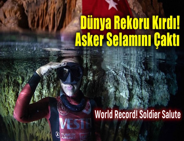 Dünya Rekoru Kırdı! Asker Selamını Çaktı