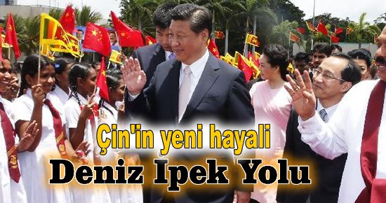 Çin'in hayali, Deniz İpek Yolu