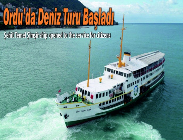 Ordu’da Deniz Turu Başladı