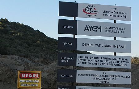 Demre?ye Yat Limanı