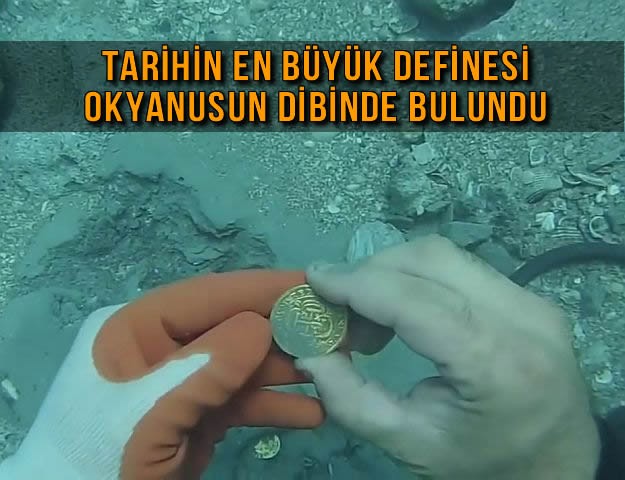 Tarihin En Büyük Definesi Okyanusun Dibinde Bulundu