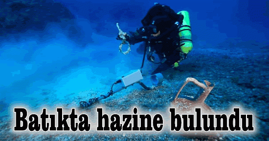 Ege Denizi'ndeki batıkta hazine bulundu