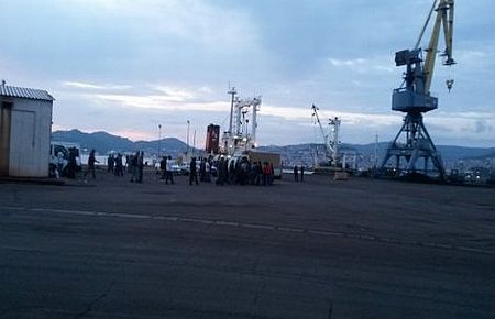 Erdemir Limanında Kaza; 1 Yaralı