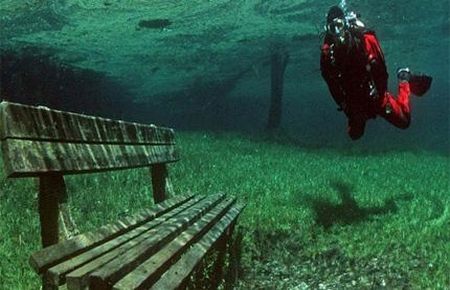 Göl altında 'Dünya keşfi' 