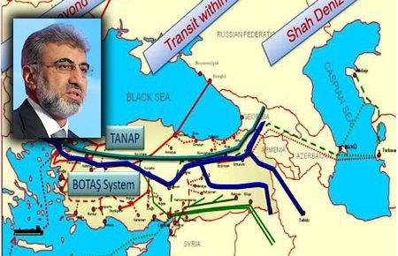  HAZAR'ın 'TANAP' projesi Türkiye'nin gelişimi