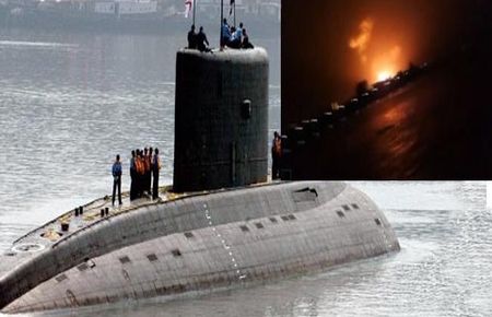 Hindistan'da Denizaltı Battı, 18 Kişi Kayıp