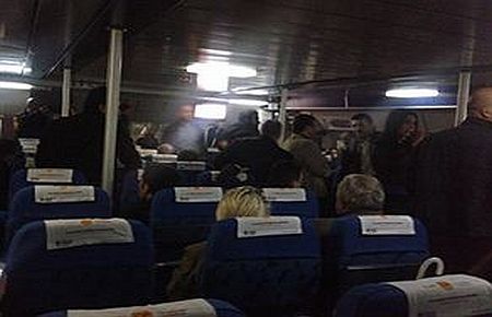 Deniz Otobüsünde Protesto