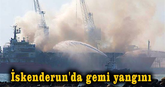 Yanan Gemiye Yağmur Müdahalesi