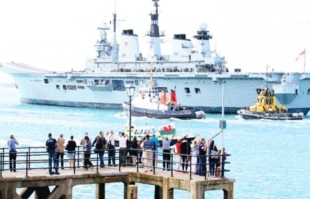 İngiliz Donanması Cebelitarık Yolcusu