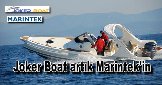 Joker Boat'ı Marintek satın aldı