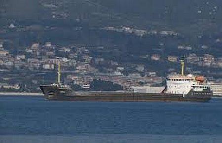 Kastamonuda Yük Gemisi Yandı