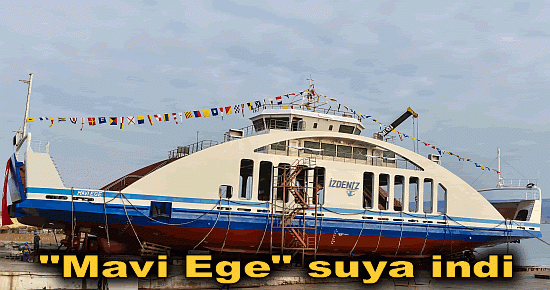 "Mavi Ege" suya indi