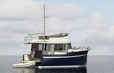 "Rhea Trawler 36" Paris Boat Show'da