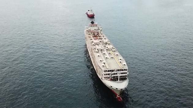 O Gemi Türkiye'den Ayrıldı