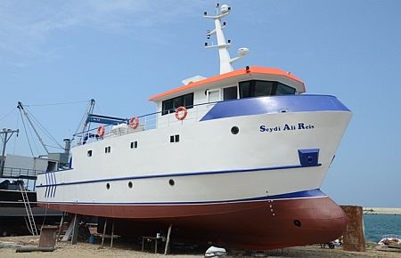 ?Seydi Ali Reis? Denize İniyor