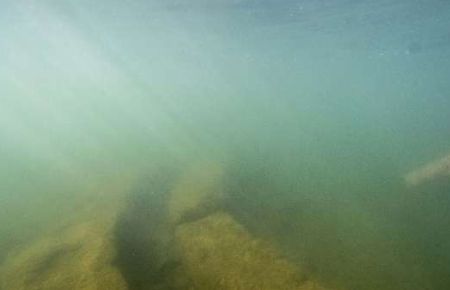 Şimdi de sualtından görüntülendi